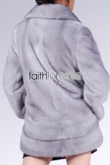 Sapphire Mink Fur Coat