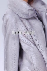 Sapphire Mink Fur Coat