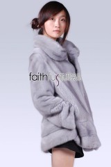 Sapphire Mink Fur Coat