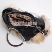Fox Fur Handbag / Purse