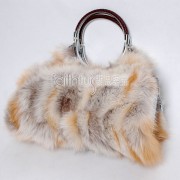 Fox Fur Handbag / Purse