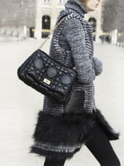 Rabbit Fur Knitted Vest