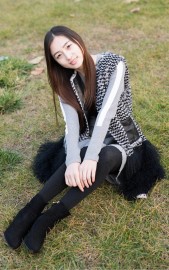 Rabbit Fur Knitted Vest