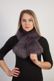 Ladies Winter Real Fox Fur Scarf Stole Shawl Muffler