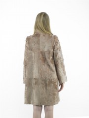 Swakara Fur Ashtrakhan and Broadtail fur coat
