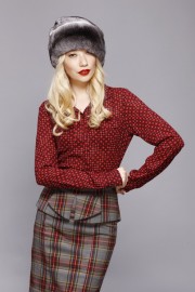 Women’s Real Rex-Chinchilla fur hat