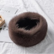 Korean Style Women Fox Fur Scarf 56*14cm