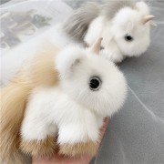 Unicorn Keychain Fluffy Keychain