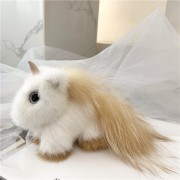 Unicorn Keychain Fluffy Keychain