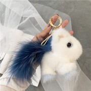 Unicorn Keychain Fluffy Keychain