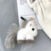 Unicorn Keychain Fluffy Keychain
