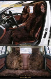 Luxury Universal Lambswool Car Seat Covers Sheepskin Car Seat Cover