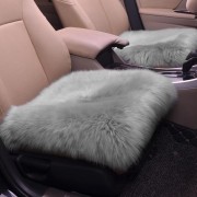 45*45 cm  Wool Seat Covers Sheepskin Car Seat Cover