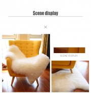 Australia Sheepskin Rug White Fur Carpet Double Pelt Sheepskin Rug for Sofa
