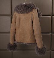 Winter Jacket Women Real Double-faced Fur Coat