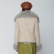 Winter Jacket Women Real Double-faced Fur Coat