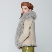 Winter Jacket Women Real Double-faced Fur Coat